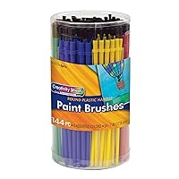 Chenille Kraft 5173 Classroom Brush Canister 144 CT Assorted