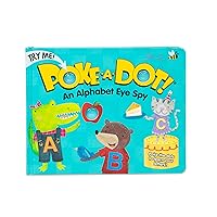 Melissa & Doug Children's Book - Poke-a-Dot: An Alphabet Eye Spy (Board Book with Buttons to Pop) - FSC Certified