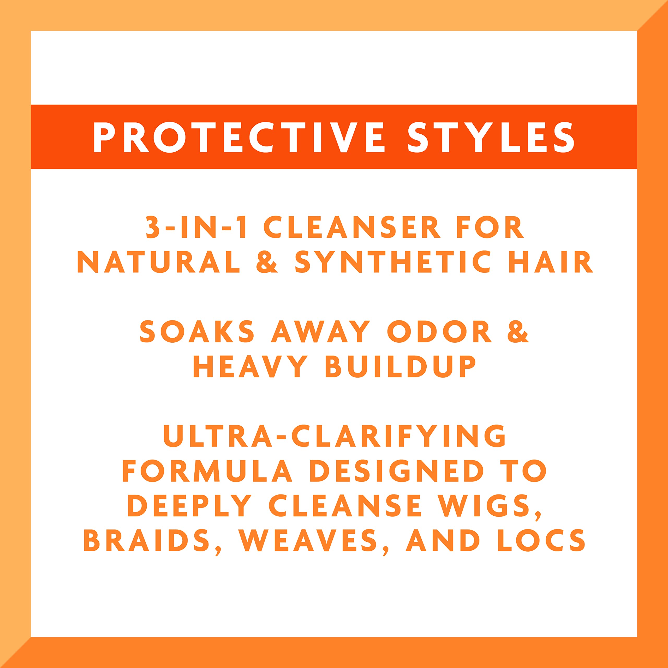 Cantu Protective Styles by Angela | Hair Bath & Cleanser | 10 fl oz