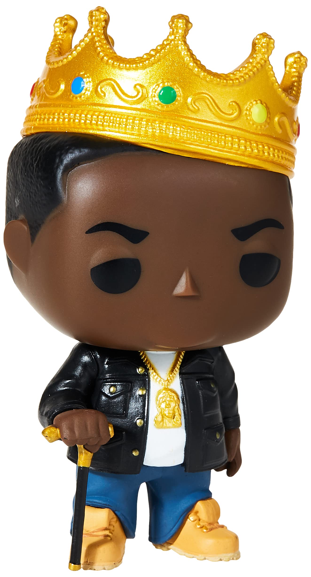 Funko Pop Rocks: Music - Notorious B.I.G. with Crown Collectible Figure, Multicolor