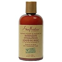 Hydration Hair Milk for Dry Hair Manuka Honey and Mafura Oil to Hydrate and Style Hair 8 oz