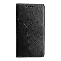 Wallet Folio Case for Huawei P50 PRO, Premium PU Leather Slim Fit Cover for P50 PRO, 2 Card Slots, 1 Transparent Photo Frame Slot, Oil-Proof, Black [1 Piece]