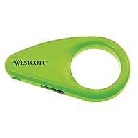 Westcott Mini Ceramic Safety Blade Box Opener - Green
