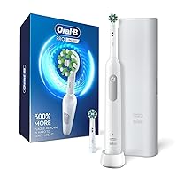 Oral-B Pro Limited Electric Toothbrush with (2) Brush Heads, Rechargeable, White