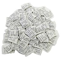 100 Packets Lot Silica Gel Desiccant Dehumidifier Moisture Absorbing Bags