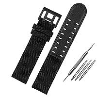 for Hamilton Khaki Field Watch h760250/h77616533/h70605963 H68201993 Watch Strap Genuine Leather Nylon Men Watch Band 20mm 22mm (Color : 26mm, Size : 22mm)