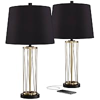 Nathan Mid Century Modern Industrial Table Lamps 25.5