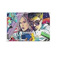 Movie Poster Baby Driver Poster Modern Art Pop (10) Canvas Painting Wall Art Poster for Bedroom Living Room Decor 16x24inch(40x60cm) Unframe-style