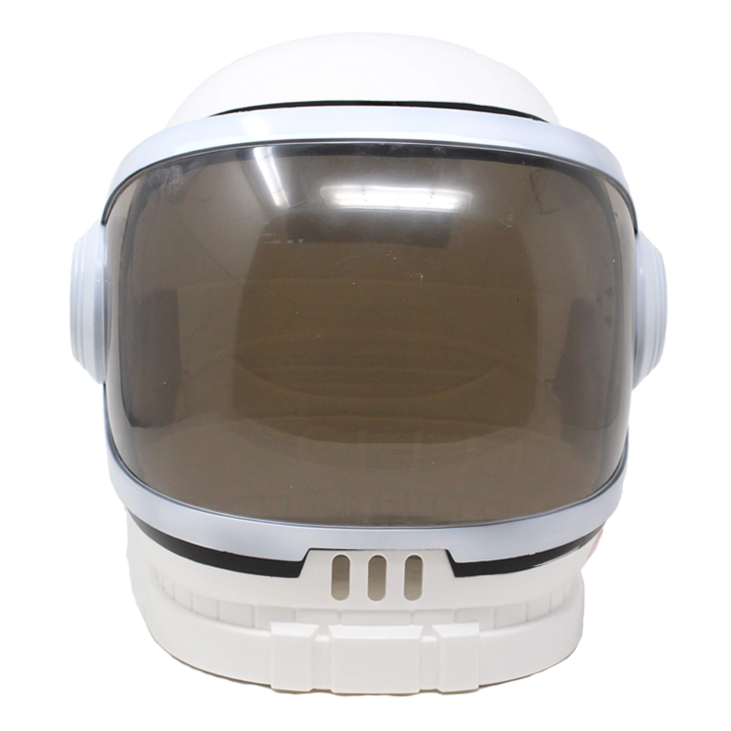 Astronaut Helmet with Movable Visor Pretend Play Toy Set for School Classroom Dress Up, Role Play Accessory, Holiday Gift Stocking, Birthday Halloween Party Favor Supplies, Girls, Boys, Kids and Toddler