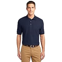Port Authority Silk Touch Polo M Navy