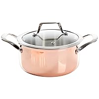 Gibson Kensington 3 quart Casserole, Copper