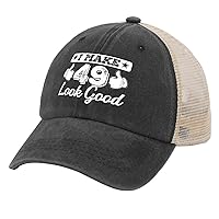 Birthday Gifts for Men Women Hats I Make 49 Look Good Hat & Birthday Summer Hat & Funny Cowboy Hats &