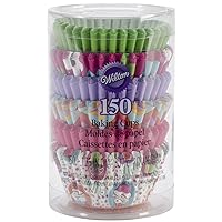 Wilton 415-2188 Multi Baking Cups, Mini, Pink, 150 Count