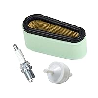 HIFROM 496894S 496894 Air Filter 272403S Pre Filter 394358 Fuel Filter with Spark Plug Replacement for 282700 283700 12.5-17 HP Engines