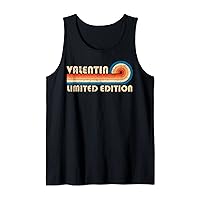 VALENTIN Name Personalized Funny Retro Vintage Birthday Tank Top