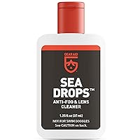 Sea Drops Anti-fog and Cleaner for Dive and Snorkel Masks, 1.25 fl oz
