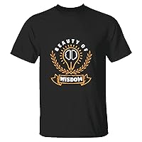 Gift of Wisdom Ideal for Creative People Students and Professionals Men Women Navy Black Multicolor T Shirt