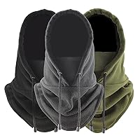 Balaclava Face Mask for Cold Weather - Windproof Ski Mask - Thermal Heavyweight Head Hood for Men and Women