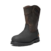 Timberland PRO Men's Powerwelt Pull-on Steel Safety Toe Farm Ranch Work Boot
