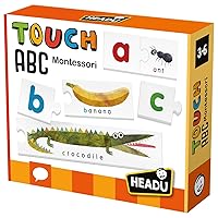 Touch ABC Montessori, Educational Toys for Boys and Girls Ages 3-6 Years Old, Preschool Learning Toys, Teacher Homeschool Supplies, Birthday
