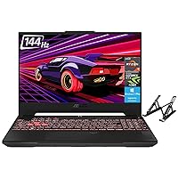 ASUS TUF A17 Gaming Laptop Computer - 17.3 Inch FHD 144Hz Display, AMD Ryzen 7-7735HS, ‎NVIDIA GeForce RTX 4060, 64GB DDR5, 4TB SSD, Backlit Keyboard, Wi-Fi 6, Windows 11 Pro, with Laptop Stand
