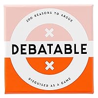 Debatable Game Set;200 Two-Sided Game Cards for Things to Argue About;Social Game;Great Gift for Adults