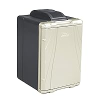 Coleman 40qt Thermoelectric Cooler & Warmer, Hot/Cold Cooler Keeps Contents up to 40°F Cooler or 140°F Hotter Than Surrounding Temperature, No Ice Required, Plugs into Outlets for Vehicles & Truckers