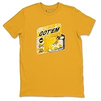6s Yellow Ochre Design Vintage Toy Packaging Sneaker Matching T-Shirt