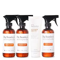 Dr. Beasley's-IK12A Fine Leather Prescription- Keeps Leather Nourished and Clean, Safe For All Top-Coated Leather, Hydrophobic Formula, 48 Ounce