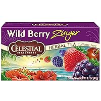 Celestial Seasonings Tea Wild Berry Zinger (Pack of 3)