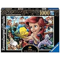 Ravensburger Disney Princess Heroines No.3 The Little Mermaid 1000 Piece Jigsaw Puzzle for Adults & Kids Age 12 Years Up