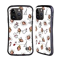 Head Case Designs Officially Licensed Elf Movie Buddy Face Pattern Graphics 2 Hybrid Case Compatible with Apple iPhone 15 Pro
