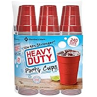 Member's Mark Heavy-Duty Red Cups (18 Ounce, 240 Count)