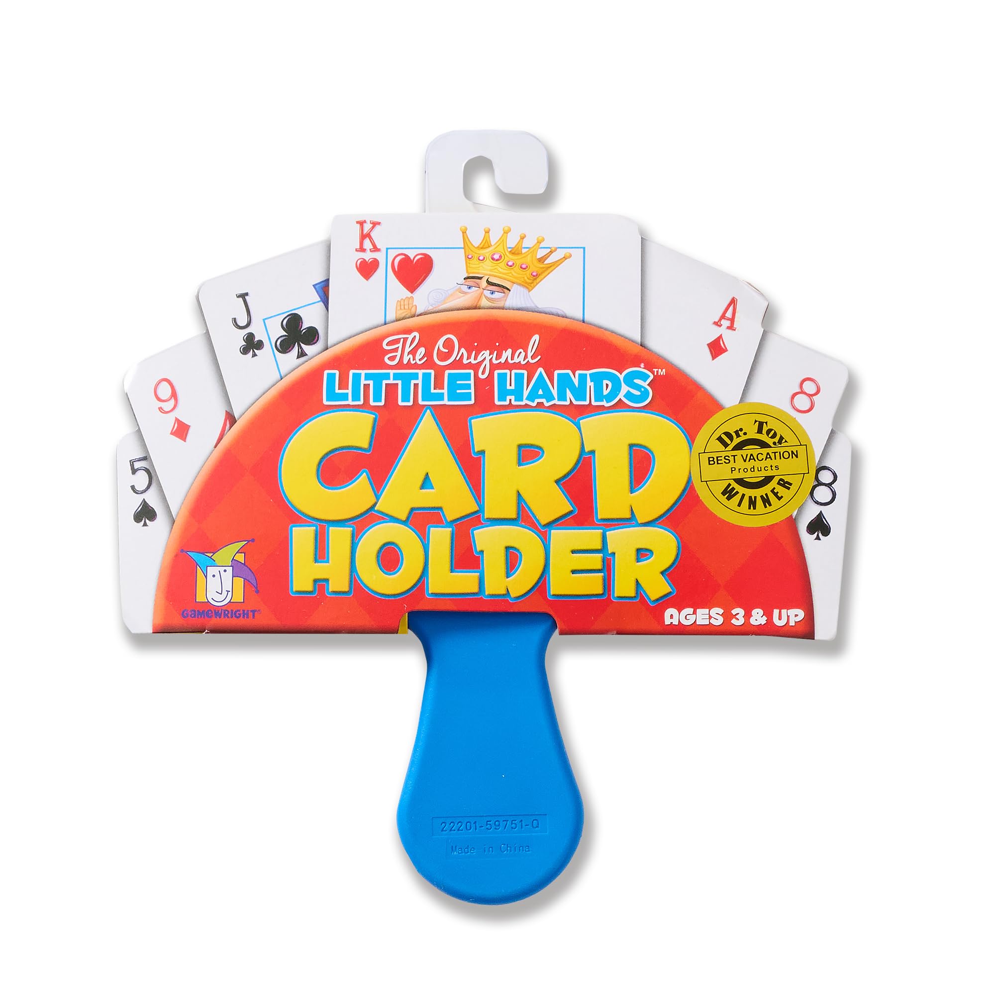 Gamewright Little Hands Playing Card Holder, 5
