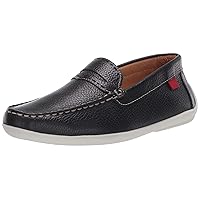 Marc Joseph New York Unisex-Child Leather Made in Brazil Driving Loafer with Penny Detail