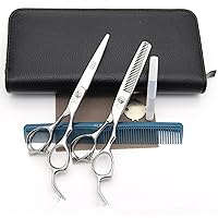 Professional Hair Cutting Scissors Set, Hair Scissors, Thinning Shears, 6.0 Inch Hairdressing Shears Set, for Barber, Salon, Home