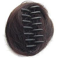 Hair Bun Hair Pieces for Women Claw Clip in Hair Toppers