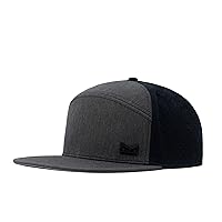 melin Trenches Hydro, Performance Snapback Hat, Water-Resistant Flat Bill Caps for Men & Women, Golf, Running, or Workout Hat