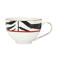 Lenox Scalamandre Zebras Tea Cup, White