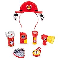 Paw Patrol, Marshall Movie Rescue 8-Piece Role Play Set, Pretend Play Costumes for Kids, Toys for Boys & Girls Ages 3 and up
