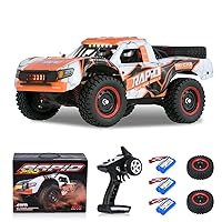 GoolRC 1:14 Brushless RC Trucks, 70 KMH High Speed 4WD RTR Fast RC Cars All Terrain, 2024 New Upgrade Electric Off-Road Remote Control Truck with 3 Batteries, Vehicle Car Toys Gifts for Boys