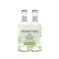 FEVER-TREE Cucumber Tonic Water 4 Pack, 200 ML