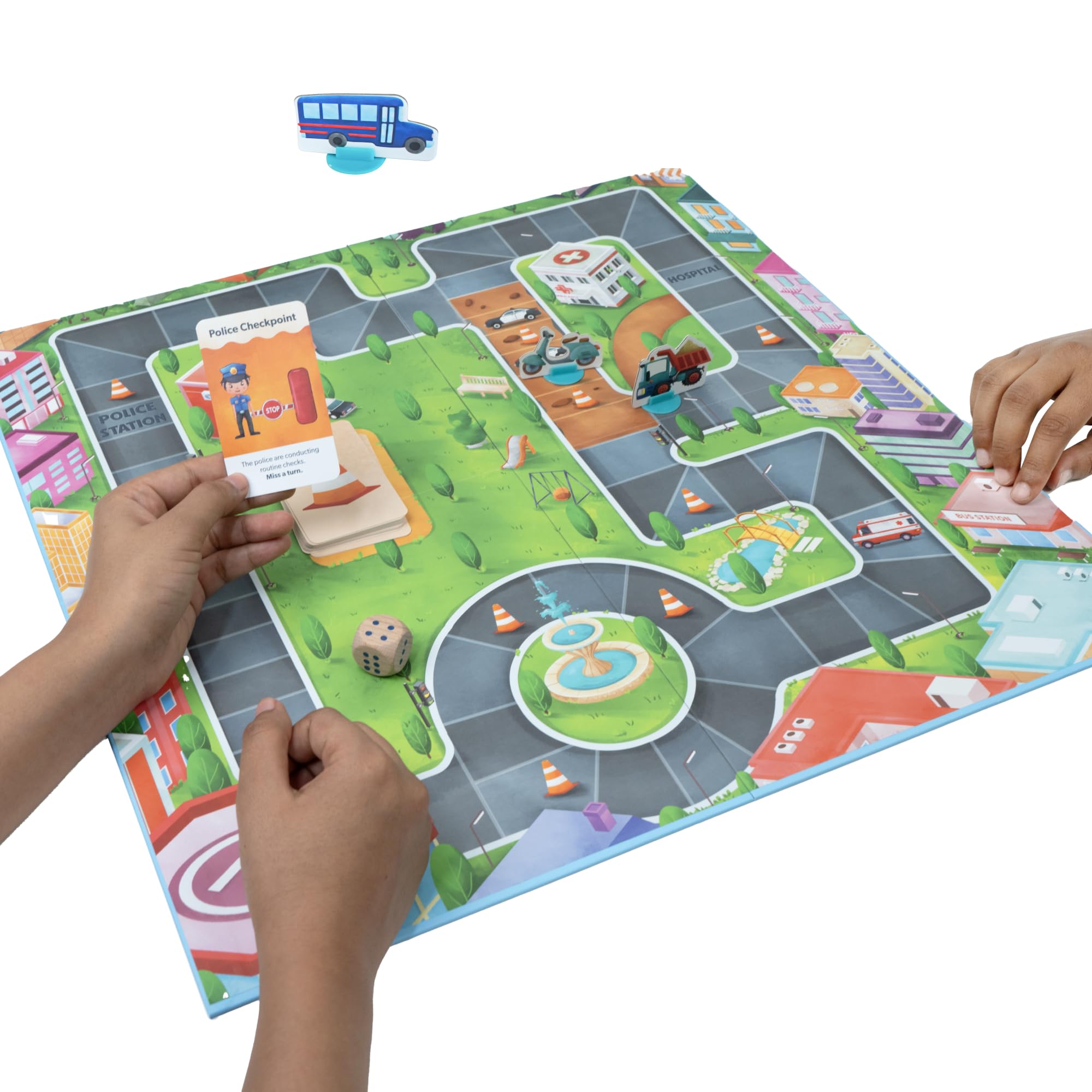 Strategic Board Games & Puzzles for Kids | Chaos Commute - LoveDabble | Board Games for Kids & Adults | Board Games for Family Night| 2+Players | Gifts for Boys and Girls | for Ages 6+ Years