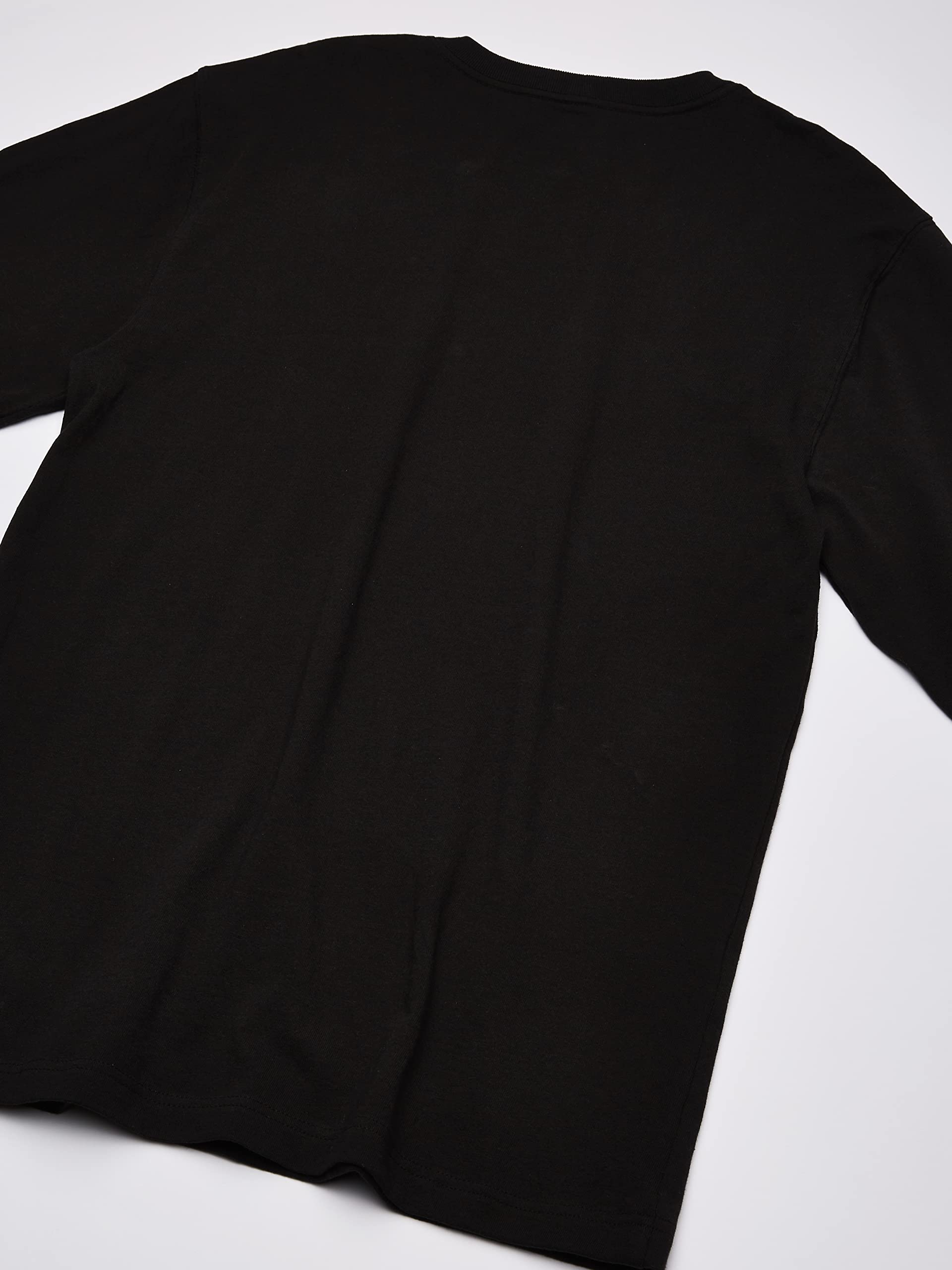Carhartt Men's Loose Fit Heavyweight Long Logo Sleeve Graphic T-Shirt