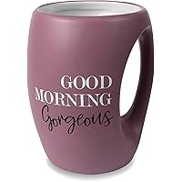 Good Morning Gorgeous 16 oz Mug, 1 Count (Pack of 1), Purple
