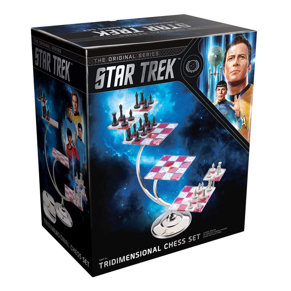 Star Trek Tridimensional Chess Set for 2 players