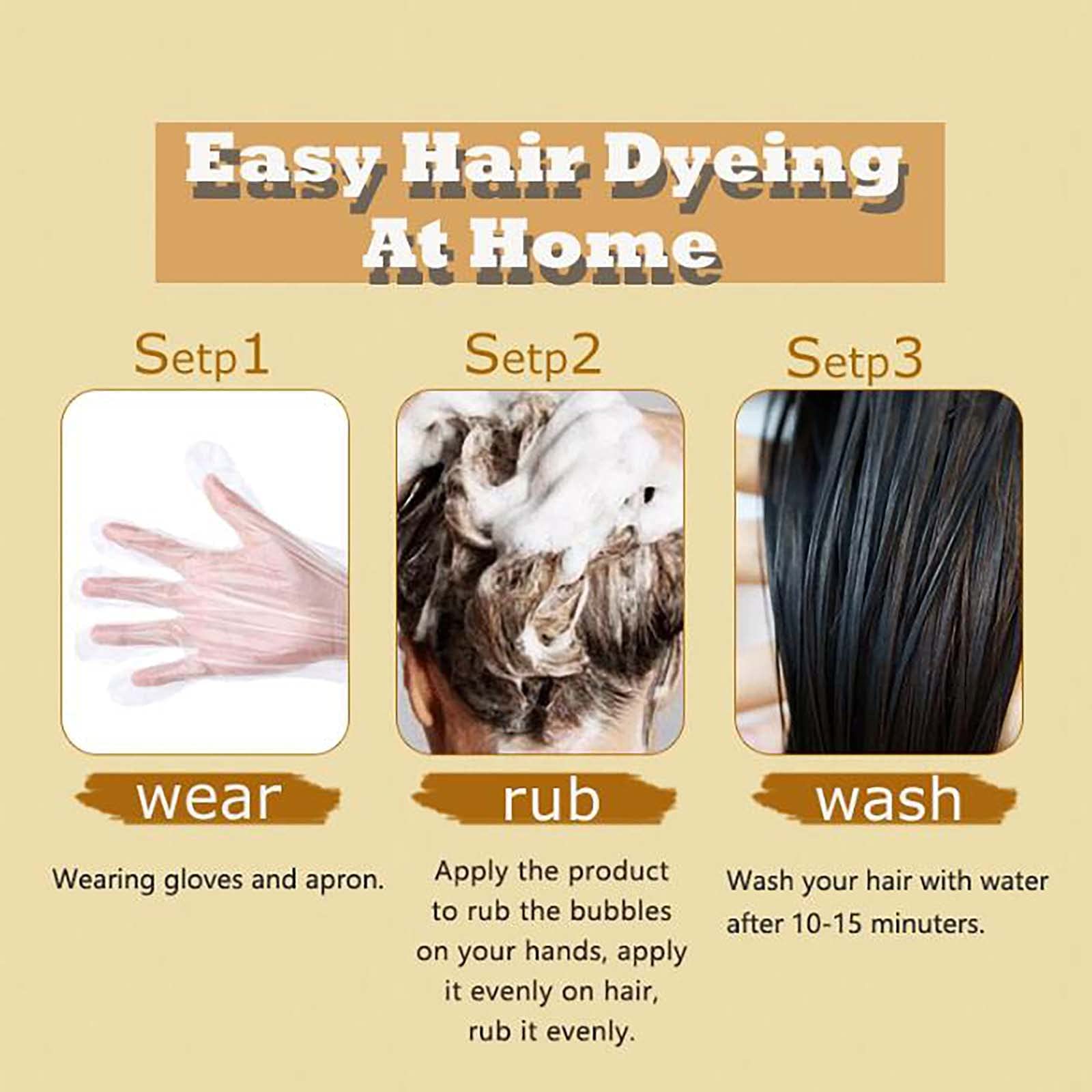 Mua FONDIIA Herbal Brown Hair Color Shampoo 500ML 3-In-1 Hair Dye Shampoo Instant  Hair Color for Gray Hair Coverage 5-Min Natural Hair Coloring trên Amazon  Mỹ chính hãng 2023 | Giaonhan247
