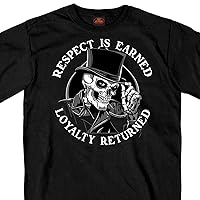 Hot Leathers Men's Respect Top Hat T-Shirt