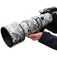 Rolanpro Camouflage Rain Cover Waterproof Lens Cover for Sigma 500mm F5.6 DG DN OS Sports E Mount Lens Protective Sleeve Lens Rain Coat-#UCP Waterproof