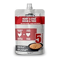 PureBites+ Heart & Eyes Squeezables for Dogs, only 5 Ingredients, case of 15